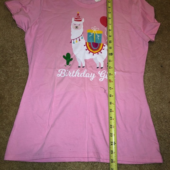 Happy bday lama tshirt - Picture 1 of 3